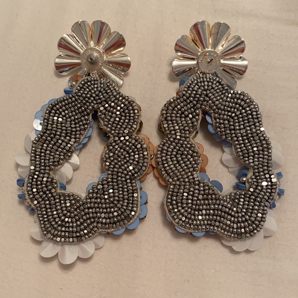 Mignonne Gavigan Blue/Silver Elyse Earrings - Picture 3 of 4